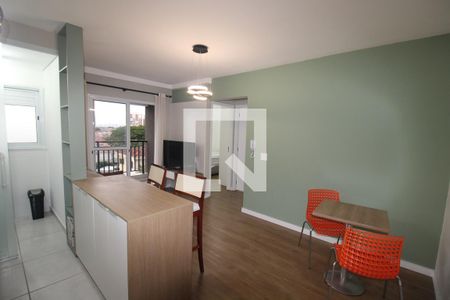 Sala / Cozinha de apartamento para alugar com 2 quartos, 59m² em Vila Pauliceia, São Paulo