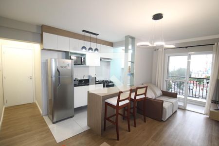 Sala / Cozinha de apartamento para alugar com 2 quartos, 59m² em Vila Pauliceia, São Paulo