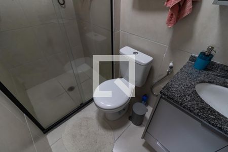 BANHEIRO DA SUÍTE de apartamento à venda com 3 quartos, 60m² em Limão, São Paulo