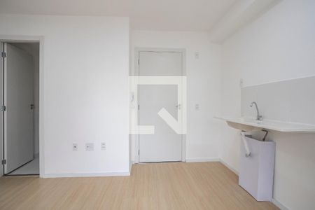 Sala/ Cozinha de apartamento para alugar com 2 quartos, 35m² em Santo Amaro, São Paulo