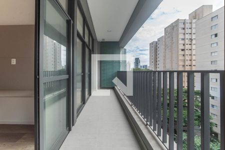 Varanda de apartamento para alugar com 1 quarto, 36m² em Santo Amaro, São Paulo