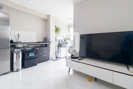 Sala - Cozinha de apartamento à venda com 1 quarto, 34m² em Jardim Sao Luiz, São Paulo