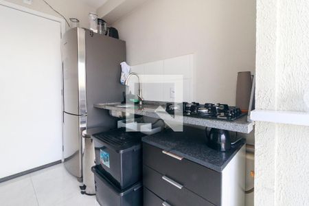 Sala - Cozinha de apartamento à venda com 1 quarto, 34m² em Jardim Sao Luiz, São Paulo