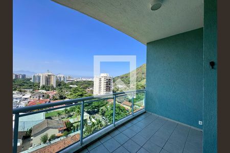 Varanda de apartamento para alugar com 2 quartos, 68m² em Recreio dos Bandeirantes, Rio de Janeiro