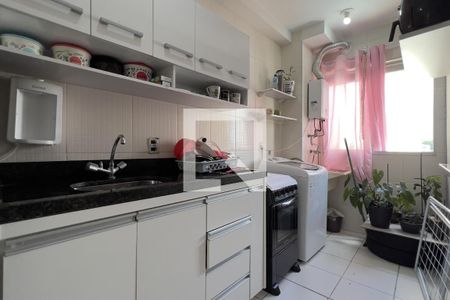 Cozinha e Área de Serviço de apartamento para alugar com 2 quartos, 45m² em Ponte Grande, Guarulhos