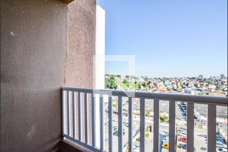 Varanda da Sala de apartamento para alugar com 2 quartos, 54m² em Vila João Ramalho, Santo André