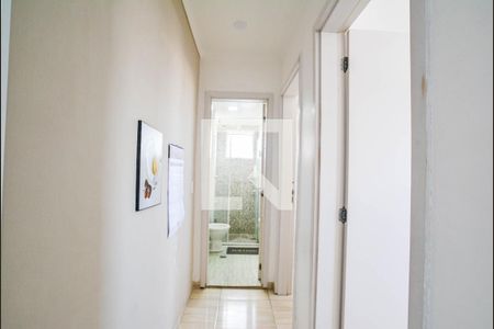 Corredor de apartamento para alugar com 2 quartos, 54m² em Vila João Ramalho, Santo André