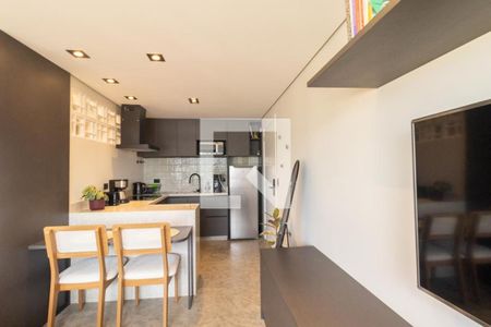 Cozinha - Armários de apartamento para alugar com 1 quarto, 36m² em Centro, Curitiba