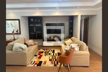 Sala de apartamento para alugar com 3 quartos, 174m² em Jardim, Santo André