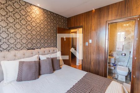 Suíte de apartamento à venda com 3 quartos, 80m² em Sagrada Família, Belo Horizonte