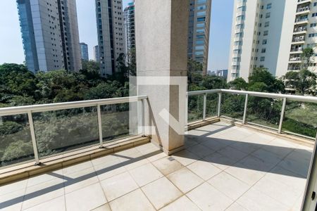 Varanda da Sala 1 de apartamento à venda com 2 quartos, 162m² em Parque do Morumbi, São Paulo