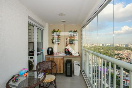 Varanda de apartamento à venda com 2 quartos, 63m² em Fazenda Morumbi, São Paulo