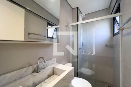 Banheiro de kitnet/studio para alugar com 1 quarto, 28m² em Vila Mariana, São Paulo
