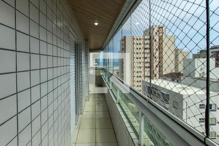 Sacada  de apartamento para alugar com 2 quartos, 112m² em Guilhermina, Praia Grande