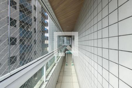 Sacada  de apartamento para alugar com 2 quartos, 112m² em Guilhermina, Praia Grande