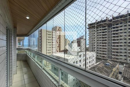 Sacada  de apartamento para alugar com 2 quartos, 112m² em Guilhermina, Praia Grande