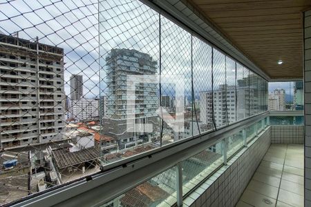 Sacada  de apartamento para alugar com 2 quartos, 112m² em Guilhermina, Praia Grande