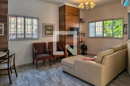 Sala de casa para alugar com 3 quartos, 250m² em Solemar, Praia Grande