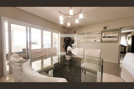 Sala de casa de condomínio para alugar com 5 quartos, 560m² em Parque Imperador, Campinas