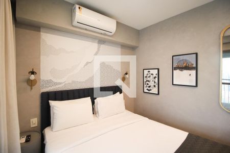 Suíte  de kitnet/studio para alugar com 1 quarto, 25m² em Indianópolis, São Paulo