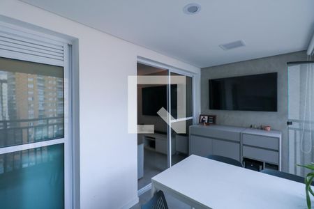 Varanda Gourmet de apartamento à venda com 3 quartos, 82m² em Santa Maria, São Caetano do Sul
