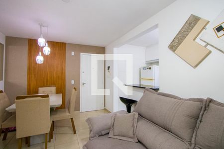 Sala de apartamento à venda com 2 quartos, 45m² em Parque Sao Vicente, Santo André
