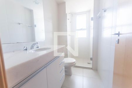 Banheiro Social de apartamento à venda com 2 quartos, 68m² em Vila da Serra, Nova Lima