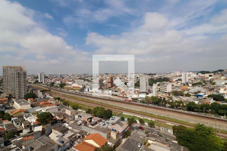 Vista da Sala/Cozinha de apartamento para alugar com 2 quartos, 38m² em Vila Ré, São Paulo