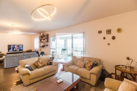 Sala  de apartamento à venda com 3 quartos, 202m² em Alphaville Empresarial, Santana de Parnaíba