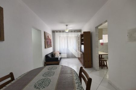 Sala de apartamento para alugar com 2 quartos, 83m² em Guilhermina, Praia Grande