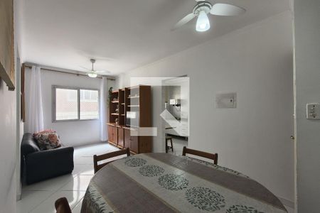 Sala de apartamento para alugar com 2 quartos, 83m² em Guilhermina, Praia Grande