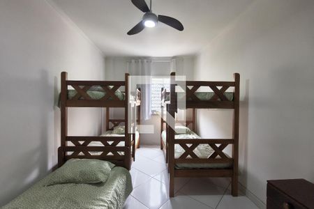 Quarto de apartamento para alugar com 2 quartos, 83m² em Guilhermina, Praia Grande