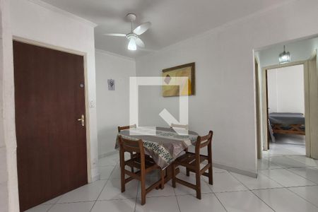Sala de apartamento para alugar com 2 quartos, 83m² em Guilhermina, Praia Grande