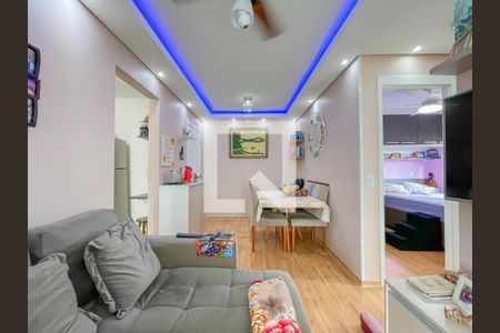 Sala de apartamento à venda com 2 quartos, 49m² em Vila Yolanda, Osasco