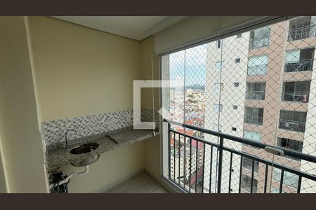 Sala - Sala de Jantar Varanda de apartamento à venda com 2 quartos, 66m² em Vila América, Santo André