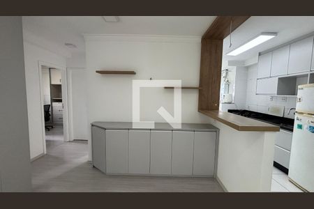 Sala - Sala de Jantar  de apartamento à venda com 2 quartos, 66m² em Vila América, Santo André