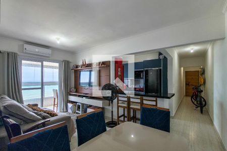 Sala de apartamento para alugar com 2 quartos, 75m² em Vila Caiçara, Praia Grande