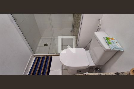 Banheiro Suíte  de apartamento à venda com 1 quarto, 42m² em Jardim Olavo Bilac, São Bernardo do Campo