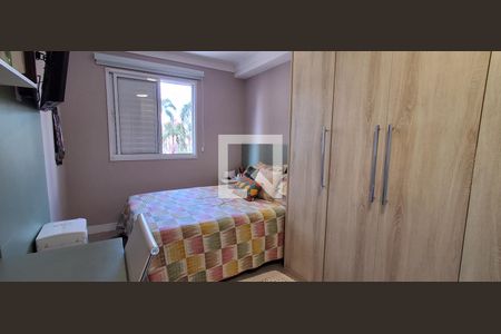 Suíte  de apartamento à venda com 1 quarto, 42m² em Jardim Olavo Bilac, São Bernardo do Campo