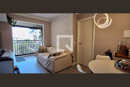 Sala de apartamento à venda com 1 quarto, 42m² em Jardim Olavo Bilac, São Bernardo do Campo