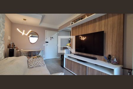 Sala de apartamento à venda com 1 quarto, 42m² em Jardim Olavo Bilac, São Bernardo do Campo