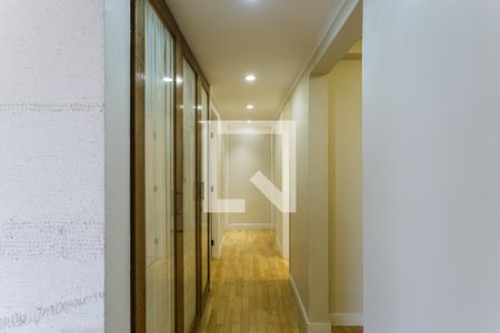 Corredor de apartamento para alugar com 3 quartos, 97m² em Indianópolis, São Paulo