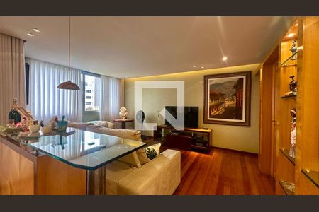 Sala  de apartamento à venda com 4 quartos, 170m² em Gutierrez, Belo Horizonte