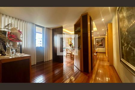 Sala  de apartamento à venda com 4 quartos, 170m² em Gutierrez, Belo Horizonte