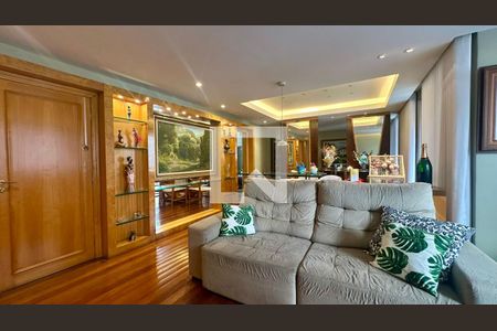 Sala  de apartamento à venda com 4 quartos, 170m² em Gutierrez, Belo Horizonte