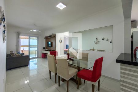 Sala de apartamento para alugar com 2 quartos, 83m² em Vila Caiçara, Praia Grande