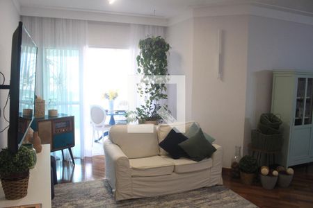 Sala de apartamento para alugar com 3 quartos, 130m² em Barcelona, São Caetano do Sul