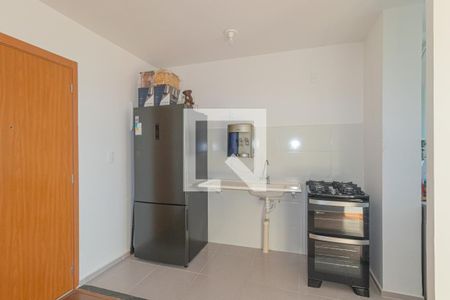 Sala/Cozinha de apartamento para alugar com 2 quartos, 47m² em Fátima, Canoas