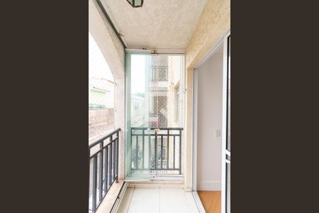 Varanda da Sala de apartamento para alugar com 2 quartos, 54m² em Sítio da Figueira, São Paulo