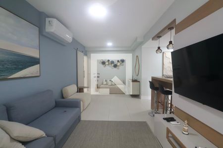 Sala de apartamento para alugar com 3 quartos, 101m² em Centro, Guarujá